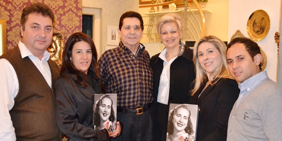 Anfitriões notáveis Clóvis  Ludovice e Maria Teresa Segantin Ludovice, com os  convidados Rildo Assumpção e Luciene, Fabiano Arantes e Laisa
